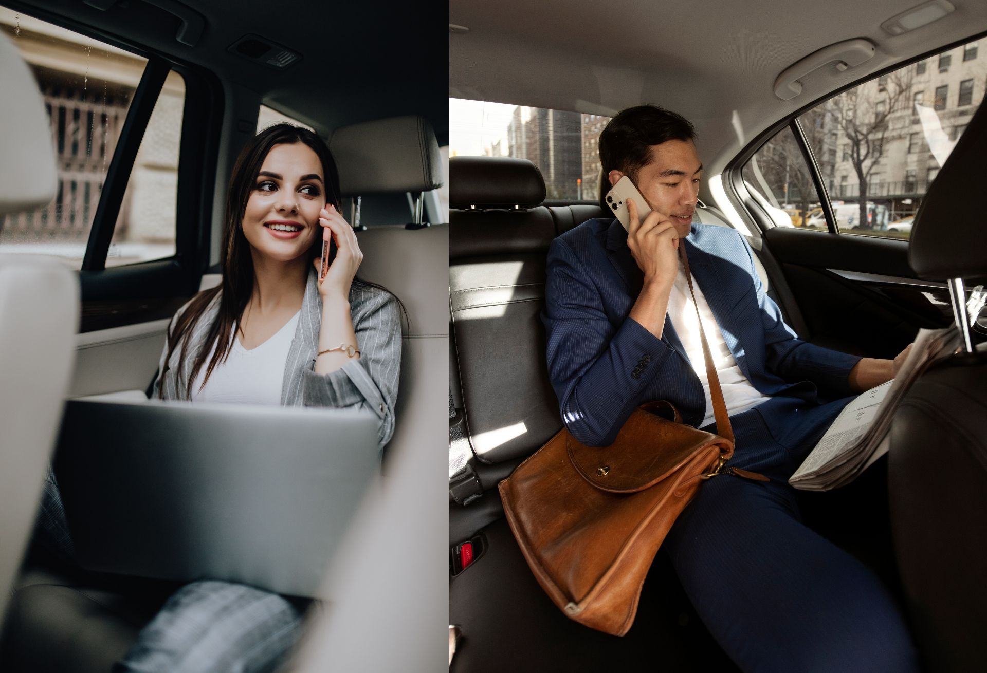 passageiros banco tras